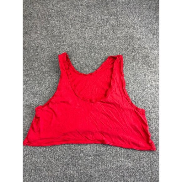 FP Free People Movement Tank Women's XL Red Oversized Activewear Casual - Picture 7 of 7